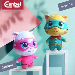 Muñeco de Peluche Original de la Serie Talking <span class=keywords><strong>Tom</strong></span> Heroes, Súper Suave, No Eléctrico, Producto Oficial con Relleno de Poliéster y Algodón PP - Product Image 3