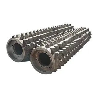 Roll Crusher For Crushing Coal Double Teeth Roller Crusher Toothed Spiked Roller Mill