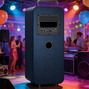 <span class=keywords><strong>แนะนำ</strong></span>เป็นอย่างยิ่ง ลำโพงซับวูฟเฟอร์คุณภาพสูง ขนาด 6.5 นิ้ว สำหรับคาราโอเกะ พกพาสะดวก ใช้กลางแจ้ง พร้อมไมโครโฟน กำลังขับ 1000 วัตต์ - Product Image 1