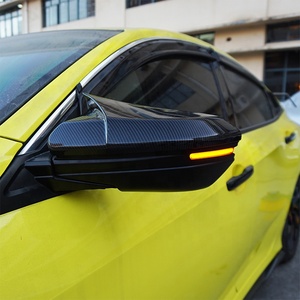 Specchietti retrovisori esterni con indicatori di direzione a <span class=keywords><strong>Led</strong></span> luce segnale di direzione che scorre per Honda <span class=keywords><strong>Civic</strong></span> <span class=keywords><strong>LED</strong></span> indicatore di direzione 2019-2024 - Product Image 4