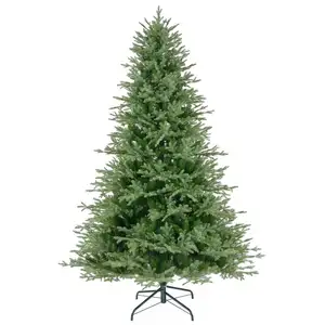 Pinha artificial para árvore de natal, venda por atacado pinha verde árvore de natal