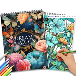 <span class=keywords><strong>Libro</strong></span> da Colorare per Adulti <span class=keywords><strong>con</strong></span> Mandala, Volume <span class=keywords><strong>di</strong></span> Attività Rilassanti, Rilegatura a Spirale, Carta Artistica, Dimensioni Personalizzabili - Product Image 2