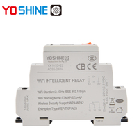 Yoshine AC/DC 85-240V SPDT Relais de commande à distance sans fil intelligent miniature scellé avec application Tuya WIFI