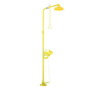 Station de lavage des yeux et de douche à grand <span class=keywords><strong>bassin</strong></span> avec pédale intégrée, rinçage d'urgence, marque BUTIAN, en acier inoxydable pour laboratoires - Product Image 4