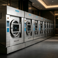 Mesin Cuci Industri Otomatis Penuh Peralatan Cuci Laundry Komersial untuk Hotel, Rumah Sakit, dan Pabrik Laundry