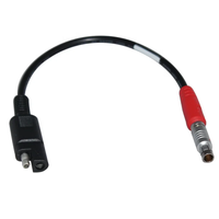 Câble de données pour station totale GR3 GR5 GPS, alimentation A00302, 34 cm