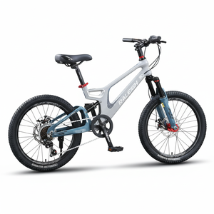 NOUVEAU Vélo VTT Enfant 2026 en Alliage de Magnésium, Double Suspension, Freins à Disque, 7 Vitesses, 20 Pouces, pour Garçons et Filles, Cross-Country - Product Image 1