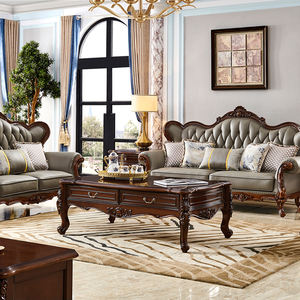 Sofá <span class=keywords><strong>de</strong></span> cuero genuino americano, juego <span class=keywords><strong>de</strong></span> sala <span class=keywords><strong>de</strong></span> estar tallado en madera maciza <span class=keywords><strong>de</strong></span> cuero <span class=keywords><strong>de</strong></span> vaca <span class=keywords><strong>de</strong></span> grano completo <span class=keywords><strong>de</strong></span> <span class=keywords><strong>lujo</strong></span> europeo para apartamento, Villa, mansión - Product Image 3