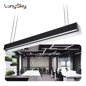 High Quality Factory lighting 3000K 4000K 5000k Linkable Pendant lighting led linear light