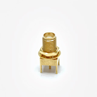 Nuovo Arrivo Connettore Coassiale RF KHD1, Presa Femmina per Montaggio PCB a Saldare, 50 Ohm DC-18GHz, Accessori Connettore con Contatti Placcati Oro