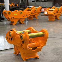 Attache rapide personnalisée pour machines de démolition avec double verrouillage pour excavatrice de 20 tonnes
