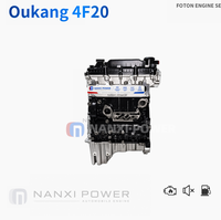Motor de Bloque Largo de Alto Rendimiento Foton Nuevo para 4F20 2.0T Diésel Euro VI, para Tunland Yutu Foton General