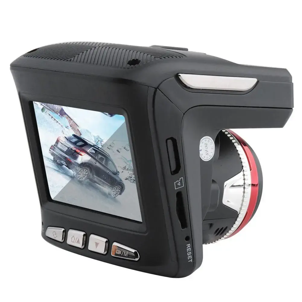 新しいロシア市場のホットカー3in1カーレーダー探知機速度探知機カメラダッシュカメラレーダー付き