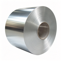 Bobines d'aluminium polies sablée pour matériaux de construction 3003 3005 H14 3105 H18 H24 3A21 4043, bobine en alliage métallique pour éclairage