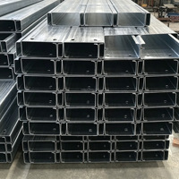 Viga de Acero Tipo C de Bajo Precio, Laminada en Caliente, para Uso en Construcción, Resistente a la Intemperie, Industrial, Tamaño Personalizable