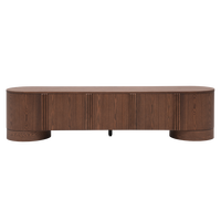 Meuble TV moderne minimaliste en bois avec panneau MDF pour salon, chambre, hôtel, appartement