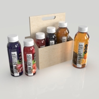 8oz1 2oz 16oz vide rond PLA PCR infusion à froid café sirop jus lait boisson bouteille Boston bouteilles rondes avec couvercle