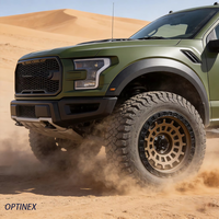 Jantes forgées à profil concave avec simulation de beadlock 16 17 18 19 20 21 22 pouces 6x139.7 6x135 5x127 pour Wrangler Bronco F150