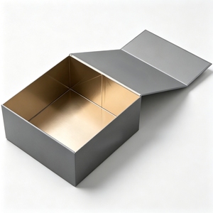 Boîte cadeau magnétique écologique recyclable, pliable, style livre, logo personnalisé, carton de qualité supérieure, emballage cadeau de luxe, vente en gros - Product Image 2