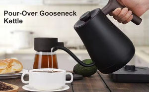 Portable Low <strong>Wattage</strong> Healthy Gooseneck Electric <strong>Kettle</strong> for Travel Camping Home Office and Outdoor Use - Product Image 3