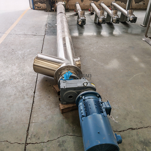 Plastik toz için paslanmaz çelik eğimli <span class=keywords><strong>Spiral</strong></span> konveyör otomatik vida besleyici makinesi - Product Image 5