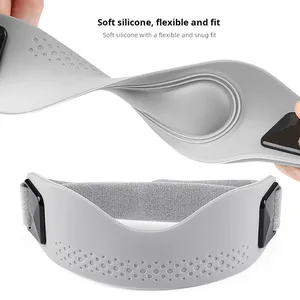 Soporte <span class=keywords><strong>de</strong></span> Tendón Rotuliano <span class=keywords><strong>de</strong></span> Silicona, Correa Ajustable Antideslizante, Estabilizador <span class=keywords><strong>de</strong></span> Rótula, Rodillera para Tendinitis <span class=keywords><strong>de</strong></span> Saltador - Product Image 3