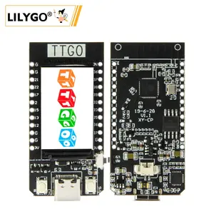 LILYGO TTGO T-дисплей ESP32 1,14 ''ЖК-дисплей Беспроводная плата управления WiFi Bluetooth маломощная программируемая развивающая плата
