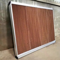 Nouveau système de ventilation et d'humidification par rideau d'eau XIANGHUA, papier mural humide, différentes tailles, épais, refroidissement, élevage, sans électricité