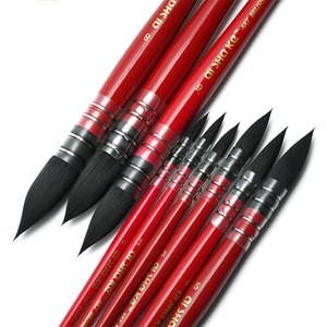 NOUVEAU Fournitures d'art Pinceaux professionnels pour vadrouille pinceaux ronds d'artiste pour la <span class=keywords><strong>peinture</strong></span> à l'encre à la gouache à l'aquarelle - Product Image 1
