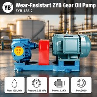 Pompa Oli Residu ZYB 135 135 LPM 2.2 KW Pompa Booster Oli Berat Baja Karbon Dengan Motor Listrik Pasokan B2B