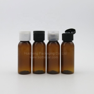 Rỗng 30Ml Nhựa PET Rõ Ràng Lật Nắp Lotion Chai Mỹ Phẩm Dầu Gội Mẫu Container Du Lịch Lỏng Bơm Lại Lọ - Product Image 2