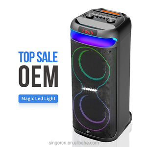 Zqs10221 Boombox Đôi 10 Inch Nhà Máy Loa Bán Hàng Trực Tiếp Lớn Có Thể Sạc Lại Loa Với 2 Micro Không Dây - Product Image 3