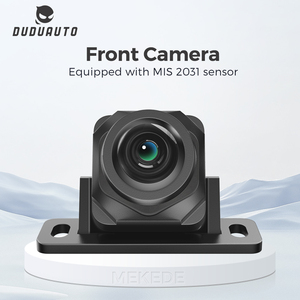 DUDUAUTO 2031 HD AHD 1080P ナイトビジョン フロントリアビューカメラレンズ 防水 車載用 6Mケーブル付き Androidラジオ対応 - Product Image 1