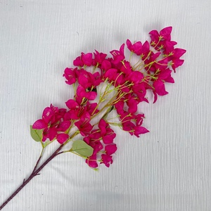 Tanaman Rambat Bougainvillea Daun Sutra Buatan Tangan, Ramah Lingkungan, Dekorasi Rumah, Pernikahan, Auditorium, Hiasan Dinding & Plafon, Sentuhan Alami - Product Image 1