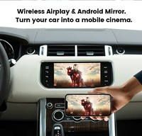 Interface CarPlay sans fil Android Auto Decord pour Land Rover Evoque 2012-2018 (Bosch) Navigation Android Auto Airplay