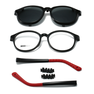 Occhiali con montatura a Clip regolabili 99006 occhiali da ciclismo da esterno di alta qualità a cerniera a molla occhiali da vista per bambini - Product Image 4