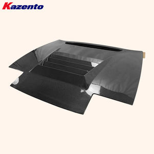 Para Nissan Silvia S13 180SX DM estilo parachoques delantero de carbono capó con ventilación - Product Image 5