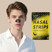 Matériel médical personnalisable bande nasale anti-ronflement plâtre nasal jetable naturel aide au sommeil bandes respiratoires patchs buccaux
