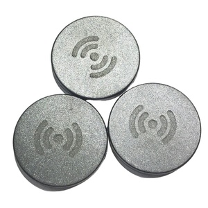 दौर 14mm 13.56MHZ NT213 144 बाइट्स एनएफसी पीपीएस कपड़े धोने आरएफआईडी टैग के लिए छेद के बिना कपड़े धोने प्रणाली - Product Image 1