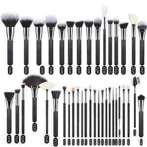Juego de Brochas de Maquillaje Veganas Profesionales con Logotipo Personalizado, MOQ Bajo, Brochas Cosméticas, Herramientas de Belleza, Juego de Brochas de Maquillaje de Alta Calidad - Product Image 2