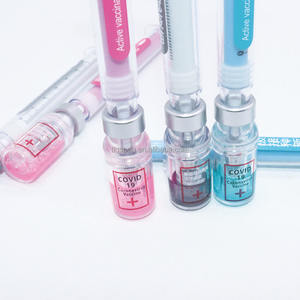 Jarum suntik cair Gel bentuk pena untuk sekolah lucu perawat siswa menulis alat tulis Halloween wacky berdandan cosplay - Product Image 5