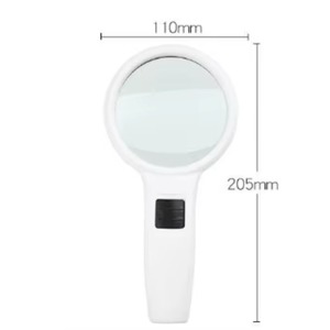 14X Loupe Magnification Hasting Loupe Mini Optical Glass Triplet Lens Stainless Steel Body W/ Foldaway Pocket Design Stamp & Coi - Product Image 6
