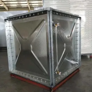 1 Square Panel Stainless Steel Welded Water Tank suitable for all kinds of weather conditions