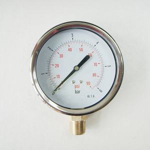 고품질 스테인리스 압력 계기 압력계 - Product Image 2