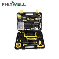 Avec cliquet en forme de T 105pcs kit d'outils à main set box Kit complet d'outils ménagers pour les projets de bricolage et l'entretien quotidien