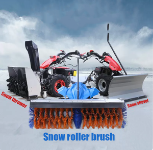 Lutong approvisionnement d'usine 6.5hp Mini souffleuse à neige <span class=keywords><strong>tracteur</strong></span> à essence chasse-neige équipement mécanique agricole 1 an de garantie - Product Image 2