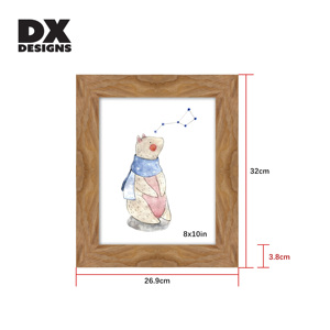 DX thiết kế bán buôn 4*6 5*7 8x10 gỗ khung ảnh cao cấp rắn sồi Pine khung ảnh tùy chỉnh tường Tabletop hiển thị - Product Image 3