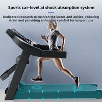Caminadora Eléctrica Plegable de 3.0HP para el Hogar, Banda de 400mm, Acero, 9 Programas, Inclinación, Bajo Ruido, Equipo de Gimnasio para Caminar y Correr