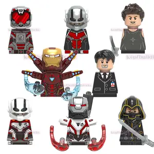 X0265 Mark 85 Iron Tony Stark Ant Man War Machine Hawkeye Happy Hogan Super Heroes Mini Action Building Block Figure Collect Toy