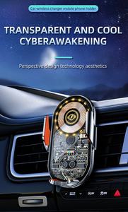 Support universel de téléphone de chargeur sans fil de Offres Spéciales pour des véhicules de voiture - Product Image 3